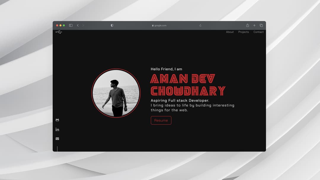 Portfolio Website